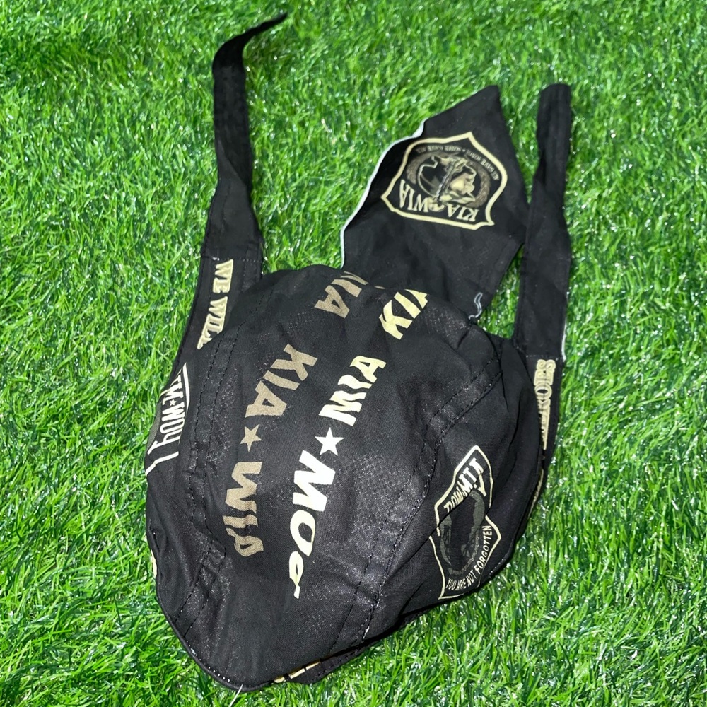 Vintage pow Mia Havadanna headwear motorcycle cap